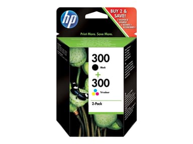 HP Inkt Multipack No.300 (BK+Color) - DJ D1663/D1668/D2680 