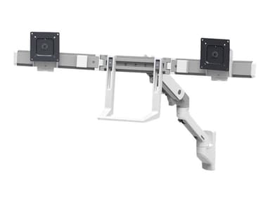 Ergotron HX Wall Dual Monitor Arm Hvit 
