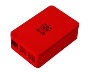 Designspark Chassi For Raspberry Pi 3 B+ Red 