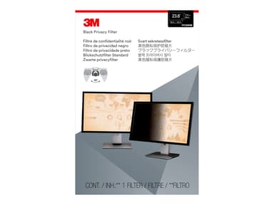 3M Sekretessfilter till widescreen-skärm 23,6 tum 23.6" 16:9 