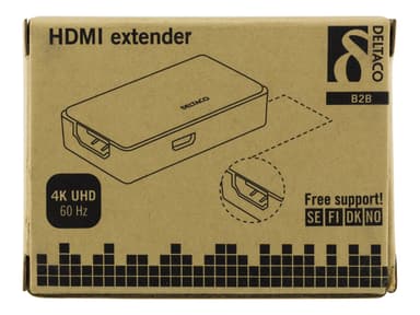 Deltaco HDMI-7036 Svart 