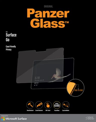 Panzerglass Privacy Microsoft Surface Go Microsoft Surface Go 2 