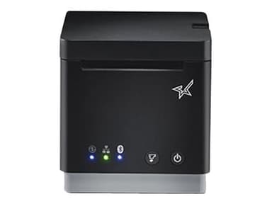 Star mC-Print2 USB/Eth, leikkuri, musta, sisältää virta-adapterin 