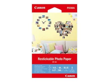 Canon Restickable Photo Paper RP-101 5-Sheet 