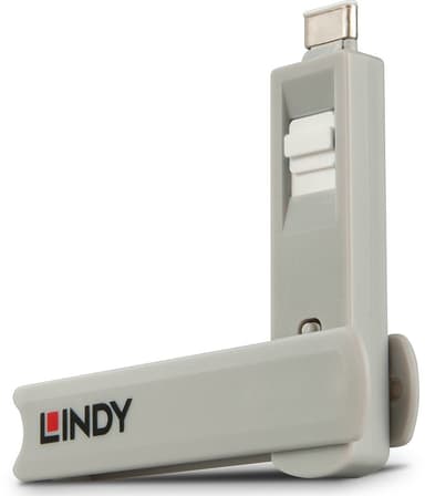 Lindy Port Blocker USB-C Vit 4-pack 