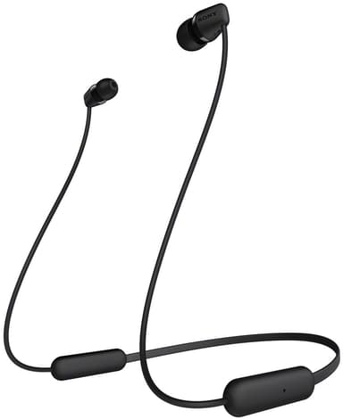 Sony WI-C200 Trådløse hodetelefoner med mikrofon Svart 