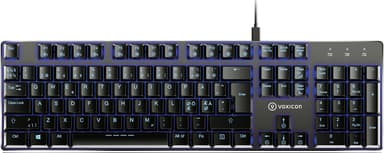 Voxicon Gaming Keyboard Gr8-9 Langallinen Pohjoismaat 