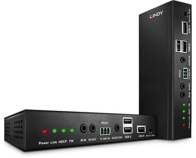 Lindy Extender C6 HDMI/DVI/DP 4K USB 2.0 HDBaseT 2.0 
