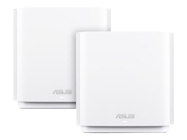 ASUS ZenWiFi AX (XT8) AX6600 2-pakkaus - Valkoinen 