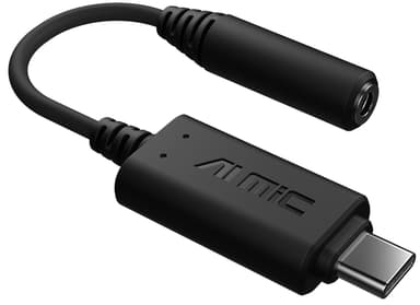 ASUS USB-C to 3.5mm with noise canceling & DAC 24-pins USB-C Hann 3,5 mm-minijakk Hunn 