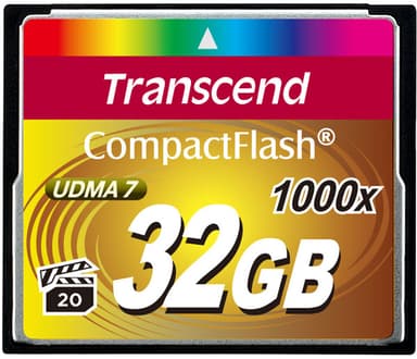 Transcend Ultimate 32GB CompactFlash Kort 