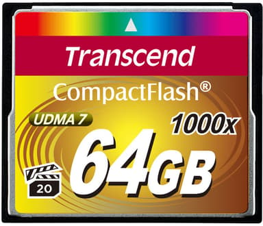 Transcend Ultimate 64GB CompactFlash-kaart 