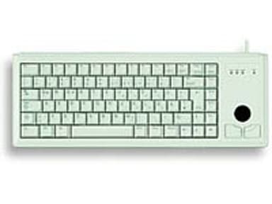 Cherry Compact-Keyboard G84-4400 - tastatur Kablet Tysk Grå 