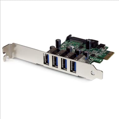 Startech 4 Port PCI Express PCIe USB 3.0 Card w/ UASP 