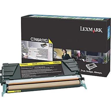 Lexmark Toner Geel 7k - C746/C748 Return 