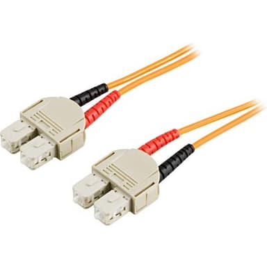 Deltaco Fiberoptisk kabel SC/UPC SC/UPC OM2 2m 
