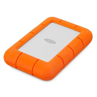 LaCie Rugged Mini 2TB Oransje Sølv 