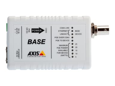 Axis T8640 Ethernet Over Coax Adaptor PoE+ 