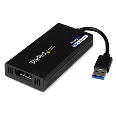 Startech USB 3.0 to 4K DisplayPort External Multi Monitor Video Graphics Adapter ulkoinen videoadapteri 3840 x 2160 DisplayPort 