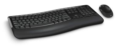 Microsoft Wireless Comfort Desktop 5050 Nordiska länderna Sats med tangentbord och mus 