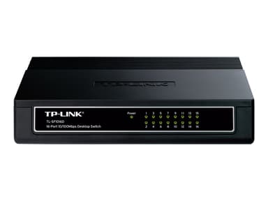 TP-Link TL-SF1016D 16-Port 10/100Mbps Desktop Switch 