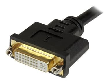 Startech 8in DVI-I to DVI-D and HD15 VGA Wyse DVI Splitter Cable 24+5 pins kombinert DVI Hann 15-stifts HD D-Sub (HD-15) 24+1 pin digital DVI Hunn 