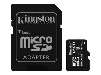 Kingston Flash-minneskort 32GB microSDHC UHS-I minneskort 