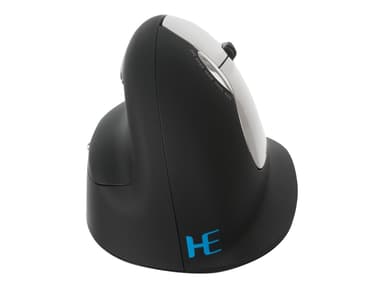 R-Go Tools R-Go HE Mouse Ergonomic mouse, Large (above 185mm), Right Handed, wireless Draadloos Muis Zilver Zwart 