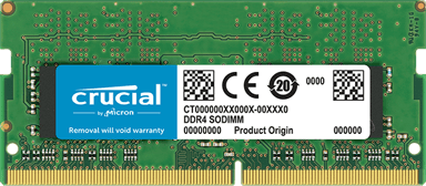 Crucial DDR4 8GB 2,400MHz DDR4 SDRAM SO DIMM 260-pin 