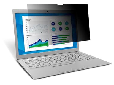 3M Databeskyttelsesfilter til 17,3" widescreen laptop 17.3" 16:9 