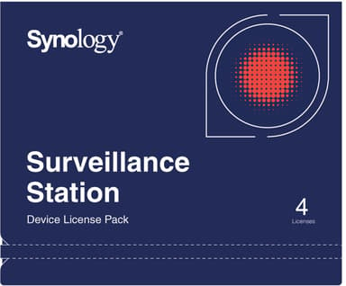 Synology Surveillance Device Licens 4 stk. 