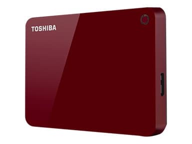 Toshiba Canvio Advance 2TB Röd 