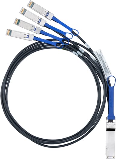 Mellanox MC2609125-005 40GbE Breakout Cable QSFP to 4x SFP+ 5M 40 Gigabit Ethernet 