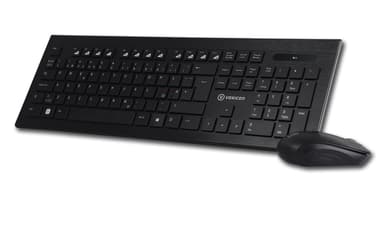 Voxicon Wireless Business Keyboard And Mouse 220WL Pohjoismaat Näppäimistö- ja hiiri -pakkaus 