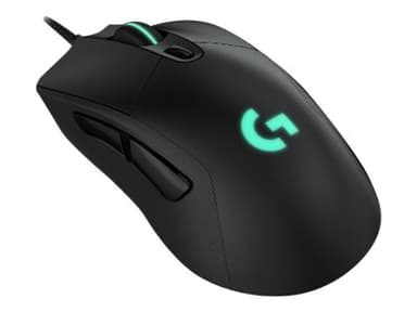 Logitech Gaming Mouse G403 HERO Kabelansluten 16,000dpi Mus Svart 
