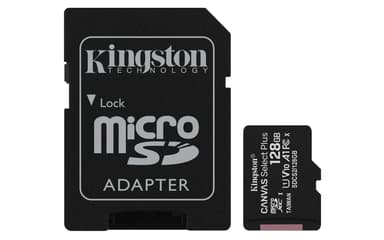 Kingston Canvas Select Plus 128GB microSDXC UHS-I Memory Card 