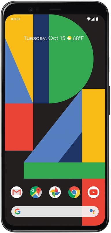 Google Pixel 4 XL 64GB Enkele sim Gewoon zwart 