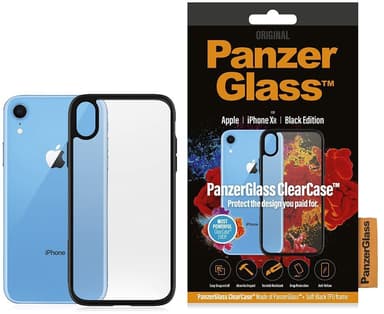 Panzerglass Clearcase BlackFrame iPhone Xr Svart 