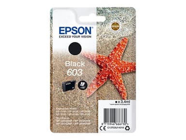 Epson Bläck Svart 603 3.4ml 