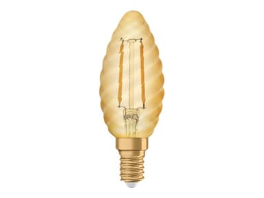 Osram Vintage Candle BW LED-filamentti 1906 2.5W 825 kulta E14 