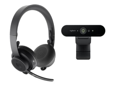 Logitech Pro Personal Video Collaboration Kit USB-A via Bluetooth-adapter Stereo 
