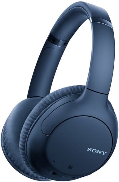 Sony WH-CH710N trådlösa hörlurar med mikrofon 3,5 mm kontakt Blå 
