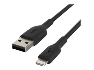 Belkin Lightning To USB-A Cable 0.15m Zwart 