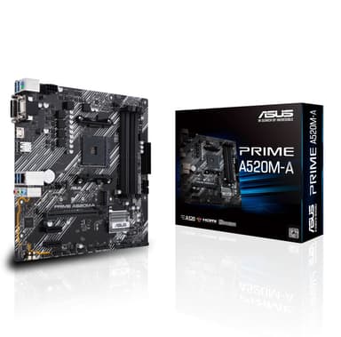 ASUS PRIME A520M-A Mikro ATX Hovedkort 