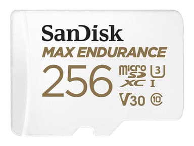 SanDisk Max Endurance 256GB mikroSDXC UHS-I minneskort 