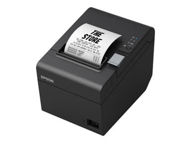 Epson Bonprinter TM-T20III USB/Seriel Inkl. Strøm Sort 