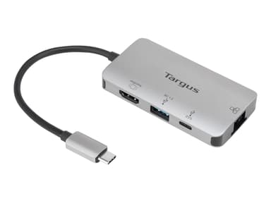 Targus USB-C DP Alt Mode Single Video 4K HDMI Docking Station with 100W PD Pass-Through USB-C Mini-dock 