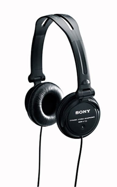 Sony Mdr-V150 - Black 3,5 mm jakkiliitin Stereo 