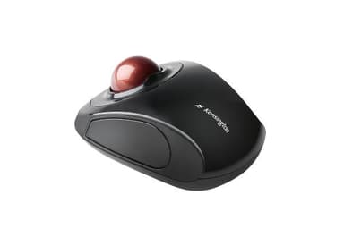 Kensington Advance Fit Wireless Mobile Trackball Draadloos Muis Rood Zwart 