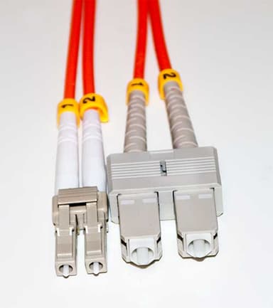 Direktronik Optisk Fiberkabel SC/UPC LC/UPC OM1 1m 